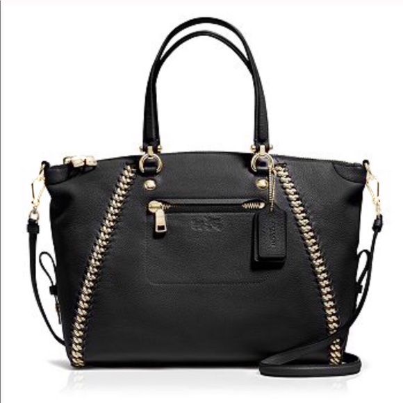 Coach Handbags - COACH Prairie Satchel in Whiplash Leather!